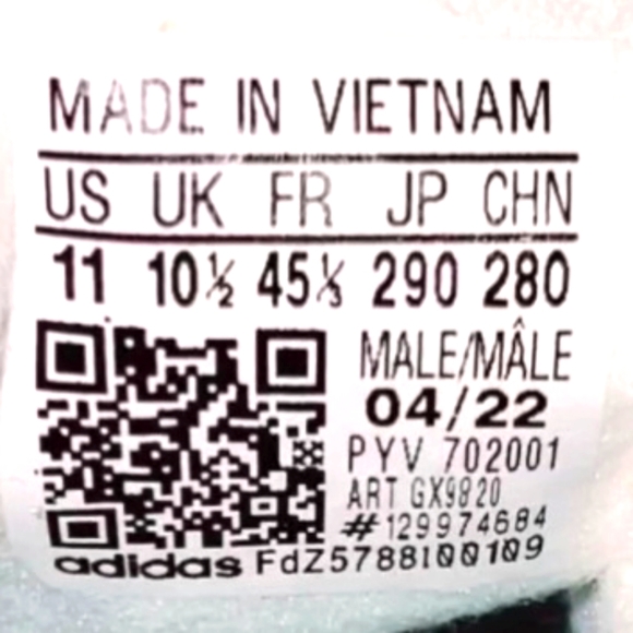 Adidas Originals Retropy E5 Sneaker GX9820 Men Size 11 New In Box With Tags. - Picture 14 of 16